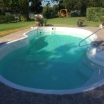 Fiberglass pool resurfacing with AquaGuard 5000