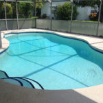 Residential pool resurfacing