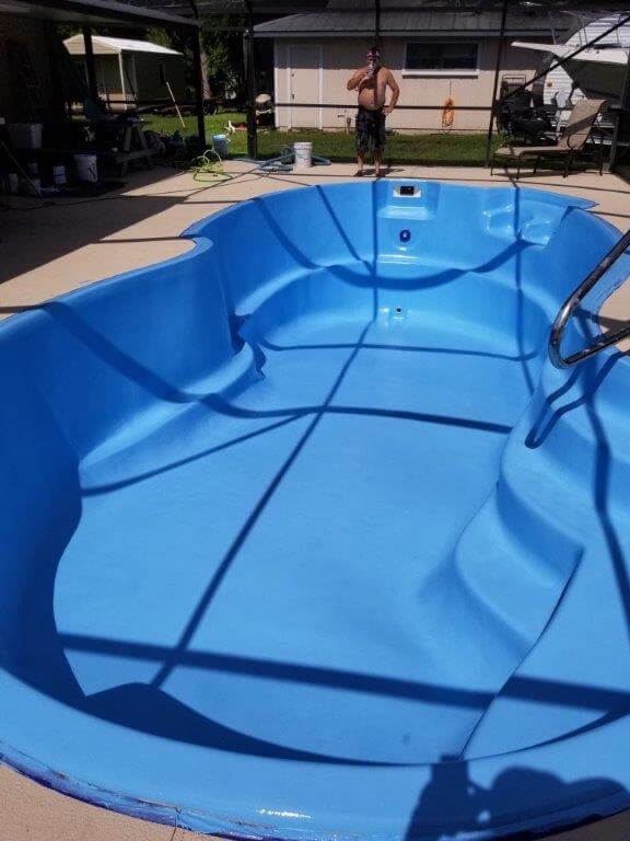 Residential Pool After AquaGuard 5000 Application