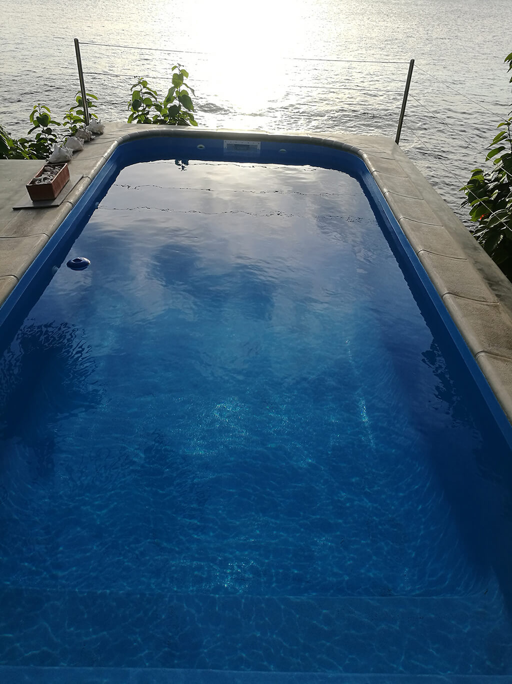 Swimming Pool Refinished with Aquaguard 5000 High performance pool Refinishing product