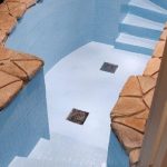 Georgia Baptistry Before and After AquaGuard5000 Pool finish application