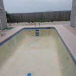 Before image of pool without Pool Paint
