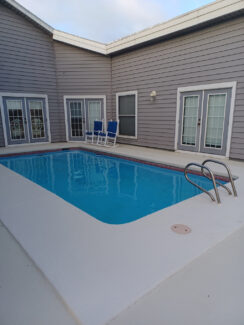 fred-villinova-finished Before and After images of Pool Paint