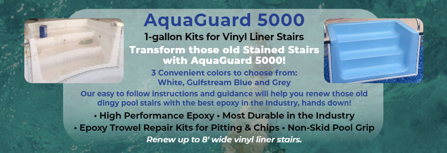 Transform those old stained stairs with aquaguard 5000