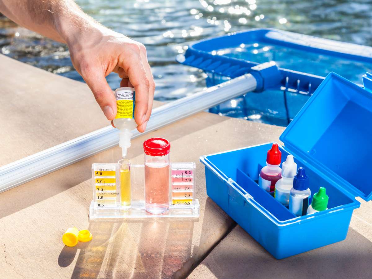test pool water quality | weekly pool maintenance